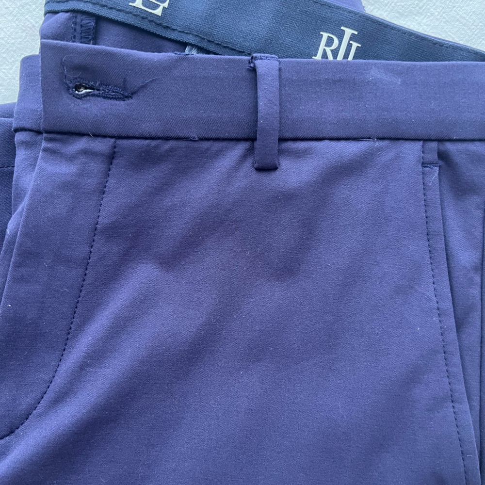 Lauren Ralph Lauren Men's Norton Classic Fit Stretch Dress Pants Navy Size 32x30 - Picture 8 of 8